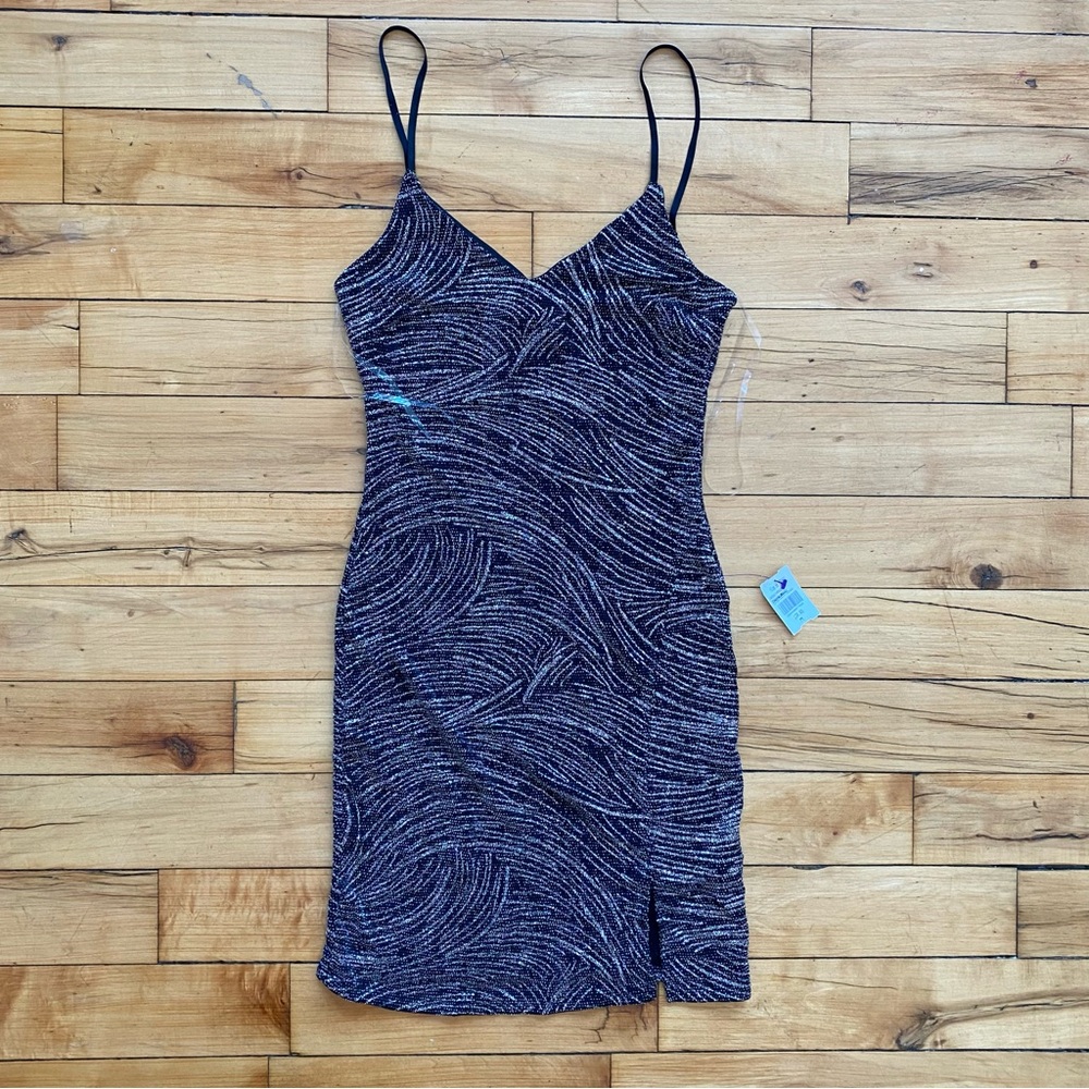 ✨ NWOT Papermoon Sparkly Mini Dress - Size Medium